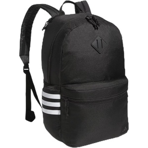 adidas Classic 3-Stripe Backpack for Laptop, School and Travel, 28L(Black/5.0)