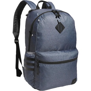 adidas Classic 3-Stripe Backpack for Laptop, School and Travel, 28L(Twill Onix Grey/Black)