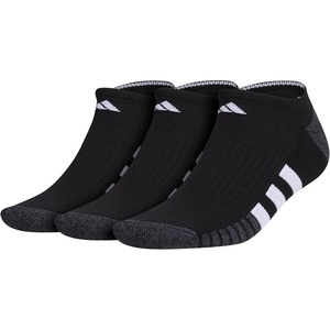 adidas Cushioned 3.0 3-Pack No Show(Black/Onix Grey/White/3)