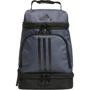 adidas Excel Lunch Bag – Insulated Cooler Lunchbox, 6L(Twill Onix Grey/Black)