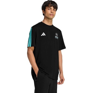 adidas Formula 1 Mens Mercedes – Amg Petronas Formula One Team T-Shirt(Black/Semi Mint Rush)