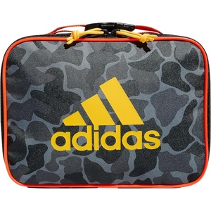 adidas Foundation Insulated Lunch Bag for men and women(Nomad Camo Grey/Solar Gold/Solar Red)