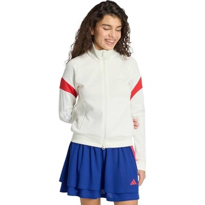 adidas House of Tiro Tracktop(Off White/Team Collegiate Red/White)