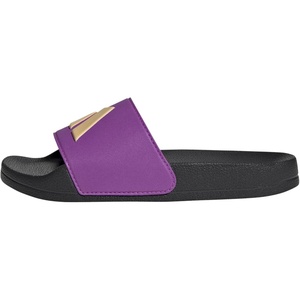 adidas Kids’ Adilette Shower Logo K(Black/Purple Burst)