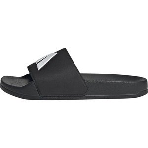 adidas Kids’ Adilette Shower Logo K(Black/White/Black)