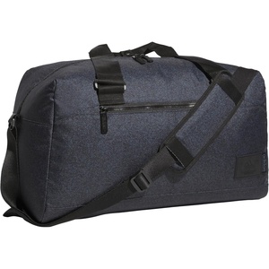 adidas Lounge Premium Sport Duffel Bag for Travel and Gym, Alumina Beige, One Size(Twill Black/Black)