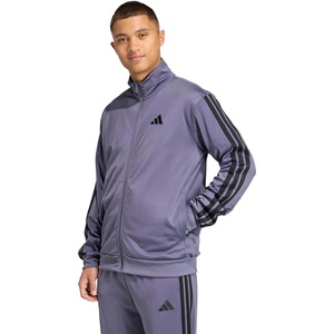 adidas Men’s 3-Stripes Tricot Track Top(Preloved Violet)