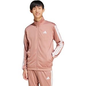 adidas Men’s 3-Stripes Tricot Track Top(Warm Clay)