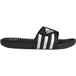 adidas Men’s Adissage Slide Sandals(Black/White/Black)