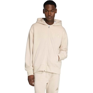 adidas Men’s All Szn Fleece Full-Zip Hoodie Sweatshirt(Crystal Linen)