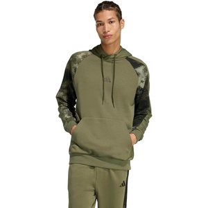 adidas Men’s Camouflage Hoodie(Olive Strata/Multicolor)