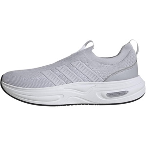 adidas Mens Cloudfoam Cuxxion Sock Slip On Sneakers Shoes Casual – Grey(Light Solid Grey/Dash Grey/White)