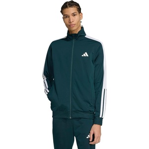adidas Men’s Colorblock Track Top(Aurora Ivy/White)