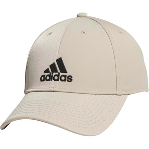 adidas Men’s Decision Structured Adjustable Cap(Wonder Beige/Black)