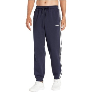 adidas Men’s Essentials 3-Stripes Fleece Pants(Legend Ink/White)
