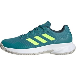 adidas Men’s Gamecourt 2 Tennis Shoes(Arctic Fusion Lemon Cloud White)