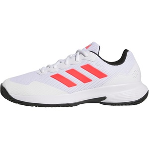 adidas Men’s Gamecourt 2 Tennis Shoes(White/Lucid Red/Black)