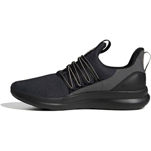 adidas Men’s Lite Racer Adapt 7.0 Running Shoes(Black/Warm Sandstone/Grey)