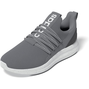 adidas Men’s Lite Racer Adapt 7.0 Running Shoes(Grey/White/Grey)