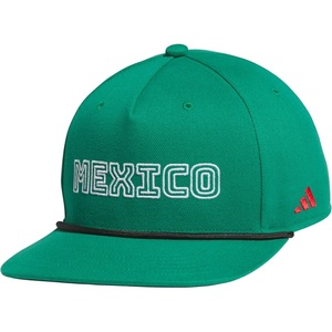 adidas Men’s Midrange Hat – Athletic Snapback Cap with Logo(Mexico)