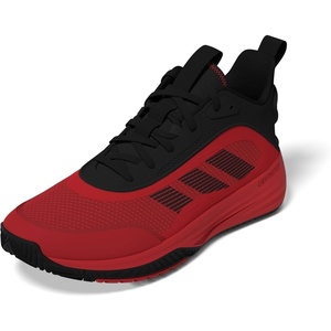 adidas Men’s Own The Game 3.0 Basketball Shoe(Black/Red/Red)