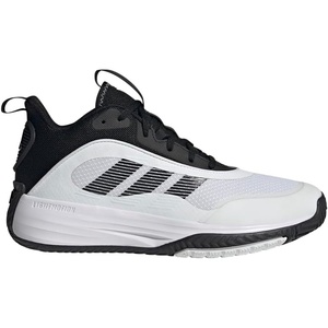 adidas Men’s Own The Game 3.0 Basketball Shoe(White/Black/Black)