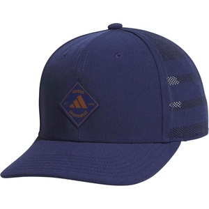 adidas Men’s Quick-Dry Floatie Waterproof Hat – Lightweight Snapback Cap(Dark Blue/Dusky Bronze Brown)