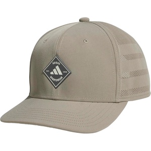adidas Men’s Quick-Dry Floatie Waterproof Hat – Lightweight Snapback Cap(Silver Pebble Grey/Grey Five/Off White)