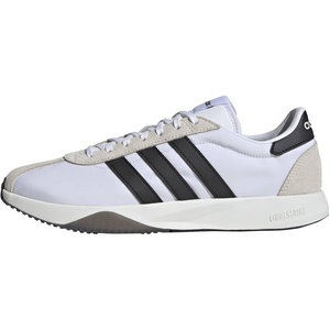 adidas Mens Run 7626 Lace Up Sneakers Shoes Casual – White(White/Black/Black)