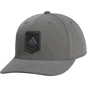 adidas Men’s Scorecard High Crown Low Curve Brim Snapback Adjustable Fit Course Style Hat(Grey Four/Black/Onix Grey)