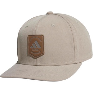 adidas Men’s Scorecard High Crown Low Curve Brim Snapback Adjustable Fit Course Style Hat(Wonder Alumina/Grey Three)