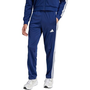 adidas Men’s Snap Track Pants(Dark Blue/White)