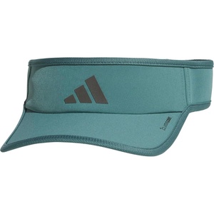 adidas Men’s Superlite Visor – Lightweight Moisture-Wicking Running Hat(Preloved Teal Green/Black/3)