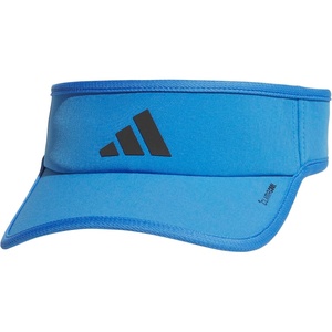 adidas Men’s Superlite Visor – Lightweight Moisture-Wicking Running Hat(Ray Blue/Black/3)