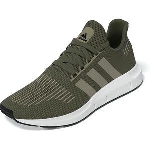adidas Men’s Swift Run 1.0(Olive Strata/Blanch Cargo/White)