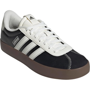 adidas Men’s VL Court 3.0 Sneakers(Black/Off White/Black)