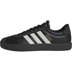 adidas Men’s VL Court 3.0 Sneakers(Black/Orbit Grey/Gold Metallic)