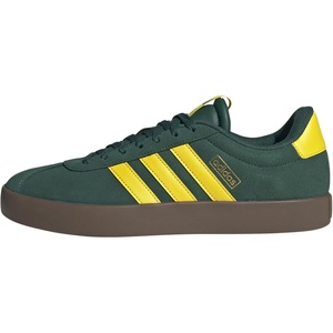adidas Men’s VL Court 3.0 Sneakers(Collegiate Green Yellow Gold Metallic)