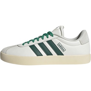 adidas Men’s VL Court 3.0 Sneakers(Core White Collegiate Green Court Green)