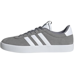 adidas Men’s VL Court 3.0 Sneakers(Grey Three Cloud White Cloud White)