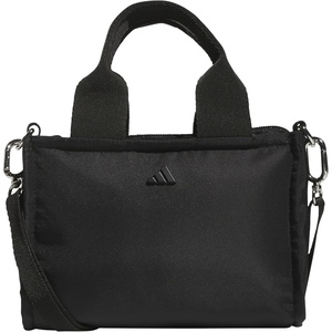 adidas Micro Mini Tote Handbag – Premium Crossbody Bag(Black/Silver Metallic)