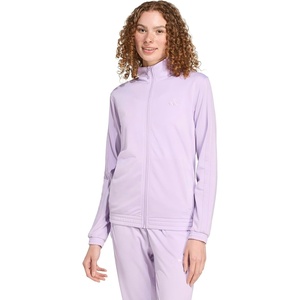 adidas Originals Women’s Tricot 3-Stripes Track Top Sweatshirt(Powder Plum)