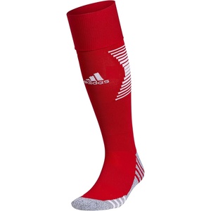 adidas Team Speed 3 Soccer Socks 1-Pair(Team Power Red/White)