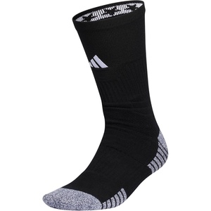 adidas Unisex 5-Star Socks (1 Pair) for Training and Multiple Sports(Black/White/2)
