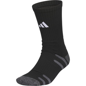 adidas Unisex 5-Star Socks (1 Pair) for Training and Multiple Sports(Black/White/Onix Grey/3)