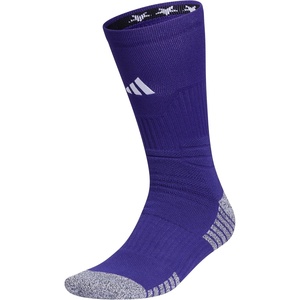 adidas Unisex 5-Star Socks (1 Pair) for Training and Multiple Sports(Collegiate Purple/White/2)