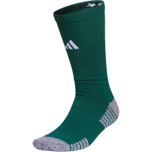 adidas Unisex 5-Star Socks (1 Pair) for Training and Multiple Sports(Dark Green/White/2)