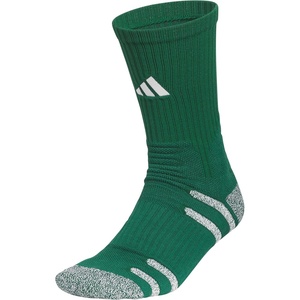 adidas Unisex 5-Star Socks (1 Pair) for Training and Multiple Sports(Dark Green/White/3)