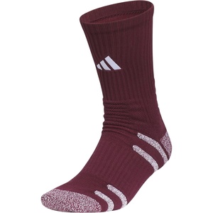 adidas Unisex 5-Star Socks (1 Pair) for Training and Multiple Sports(Maroon 2/White/3)