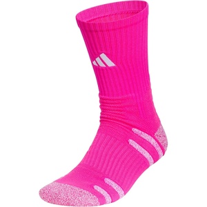adidas Unisex 5-Star Socks (1 Pair) for Training and Multiple Sports(Shock Pink 2/White/3)